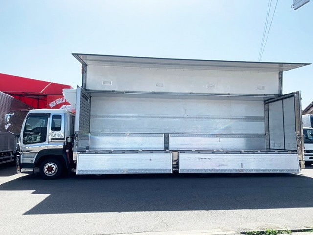 【587】いすゞ　ギガ　冷凍ウィング　直結　サーモキング　冷凍機