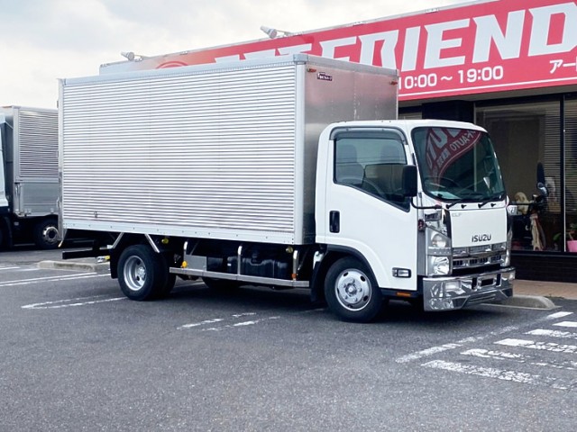 【434】いすゞ　エルフ　アルミバン　標準　ハイキャブ　
