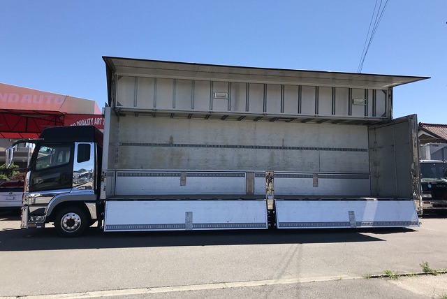 【238】三菱ふそうスーパーグレート　低床　アルミウイング　ハイルーフ　リヤエアサス