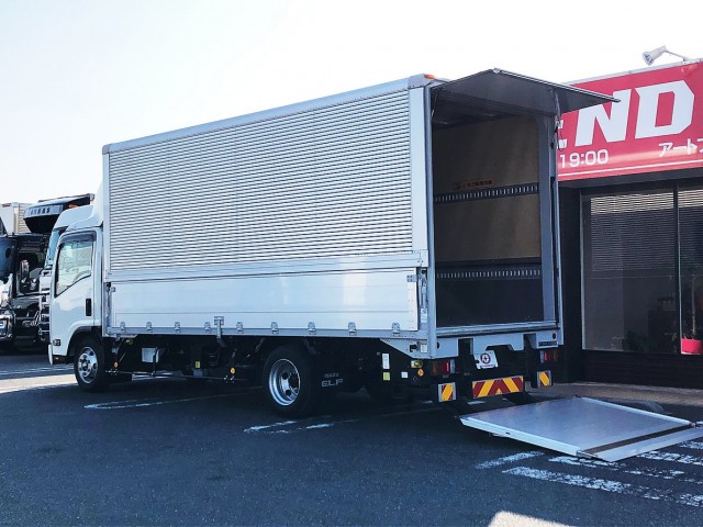 【374】いすゞ　エルフ　ウィング　跳上ゲート