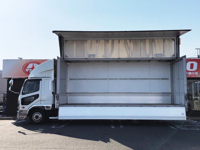 【373】ふそう　ファイター　ワイドウィング　エアサス