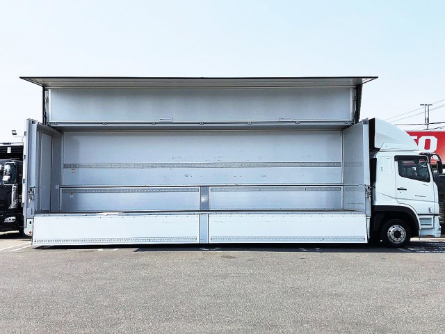 【370】ふそう　スーパーグレート　パネルウィング　エアロ付