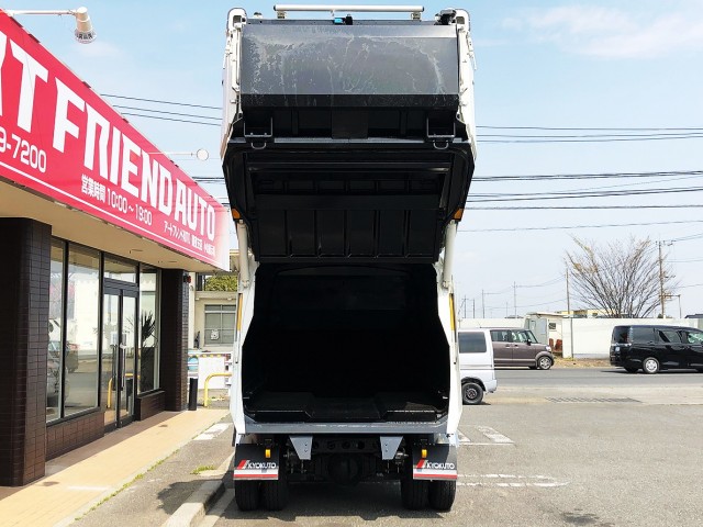 【390】日野　デュトロ　極東プレスパッカー　4.6立米