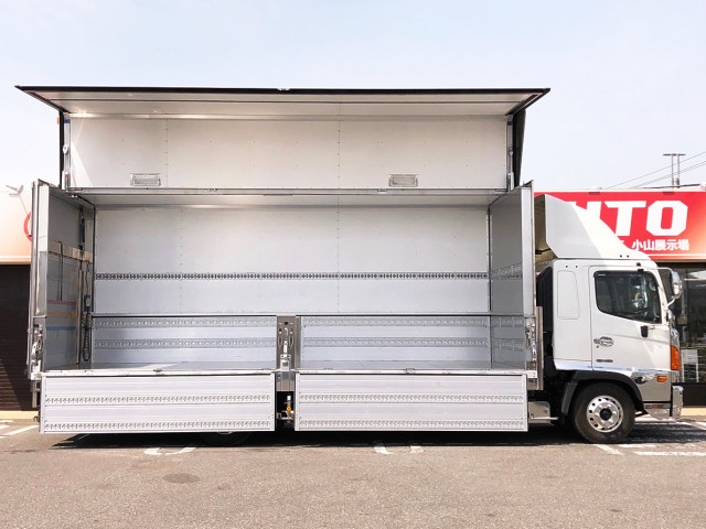 【400】日野　レンジャープロ　ウィング　総輪エアサス　跳上ゲート付