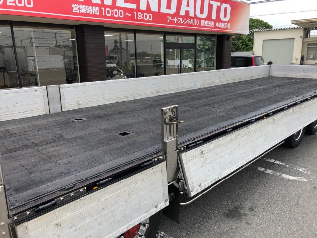 【419】ふそう　スーパーグレート　平アルミブロック　総輪エアサス