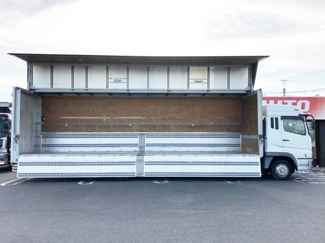 【467】ふそう　スーパーグレート　ハイルーフ　ウィング　総輪エアサス