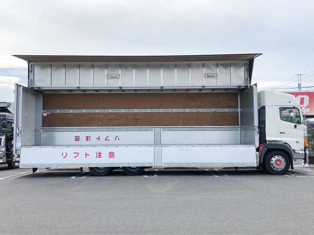 【468】日野　プロフィア　10輪　アルミウイング　ハイルーフ　リヤエアサス