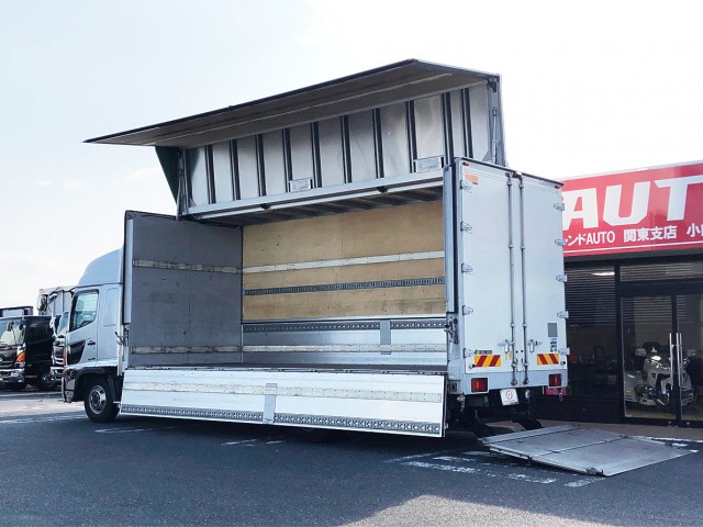 【480】日野　レンジャープロ　ハイルーフ　ウィング　エアサス　格納ゲート