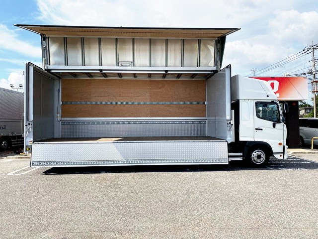 【496】日野　レンジャープロ　ウィング　格納ゲート　エアサス