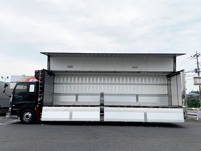 【491】いすゞ　ギガ　冷凍ウィング　キーストン床　サブエンジン