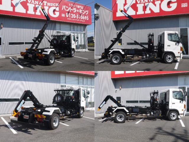 【vk-1073】　H27　日野　レンジャー　アームロール　車検付き