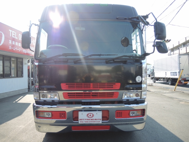 H11 三菱　スーパーグレート　ハイルーフ　造り平ボデー