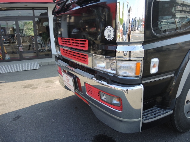 H11 三菱　スーパーグレート　ハイルーフ　造り平ボデー