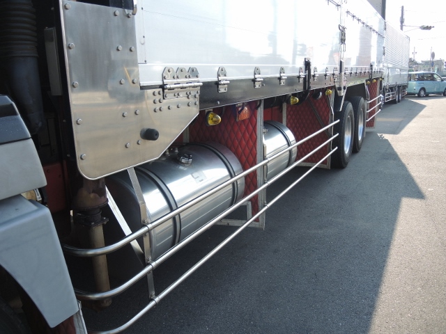 H11 三菱　スーパーグレート　ハイルーフ　造り平ボデー