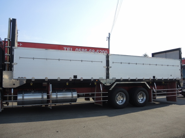 H11 三菱　スーパーグレート　ハイルーフ　造り平ボデー