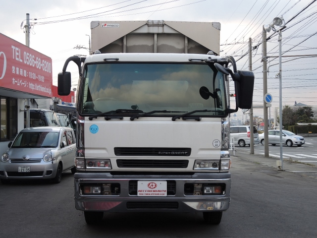 H16　三菱スーパーグレート　アルミウィング　中低床