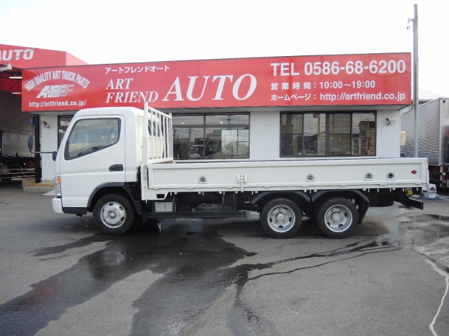 H17 三菱　ジェネレーションキャンター　平ボデー１０輪