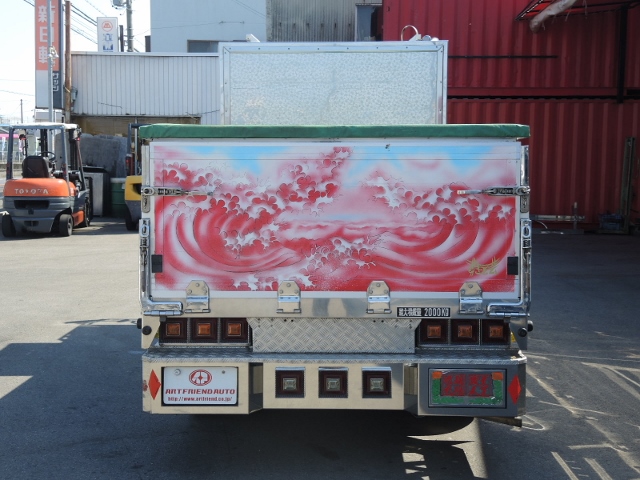 Ｈ８　いすゞ　エルフ　造り平ボデー　１０尺　標準