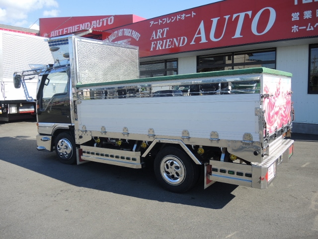 Ｈ８　いすゞ　エルフ　造り平ボデー　１０尺　標準