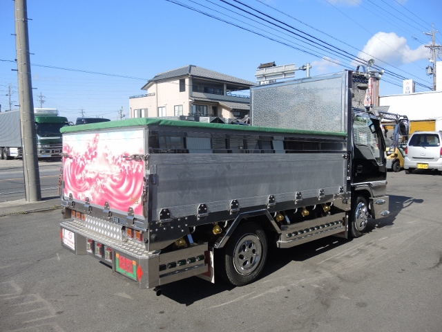 Ｈ８　いすゞ　エルフ　造り平ボデー　１０尺　標準