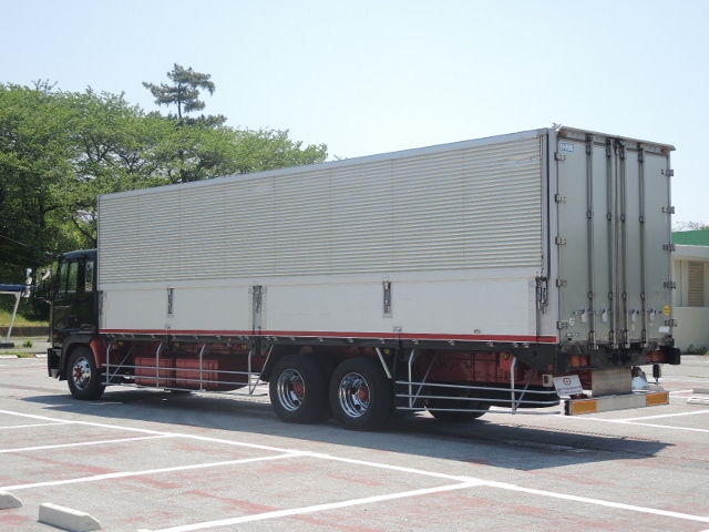 H13 日野　プロフィアテラヴィ　アルミウィング　リアエアサス