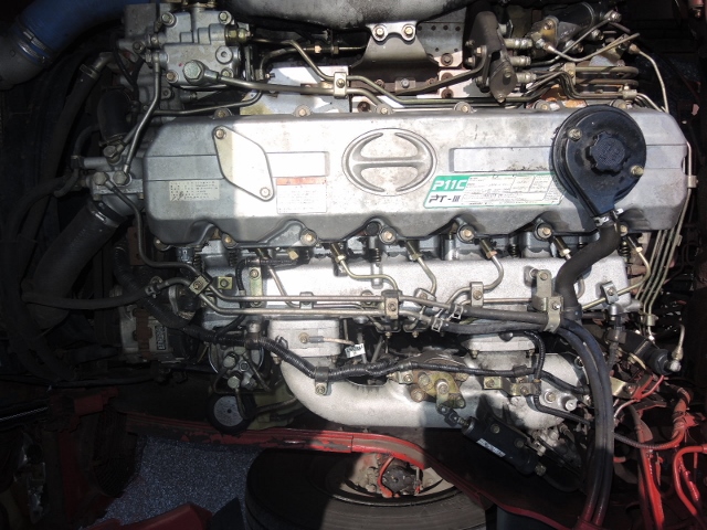 H13 日野　プロフィアテラヴィ　アルミウィング　リアエアサス