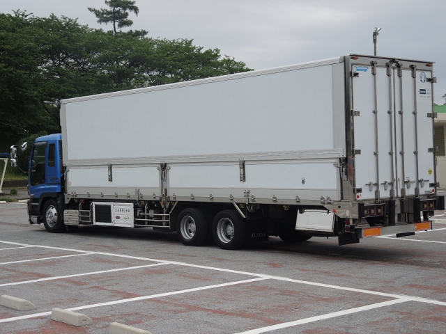 H17　いすゞギガ　冷凍ウイング　矢野特殊ボデー