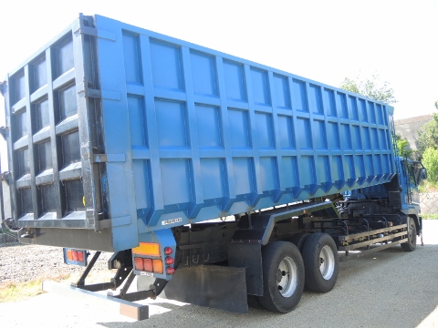 Ｈ１９　三菱　スーパーグレート　土砂禁ダンプ