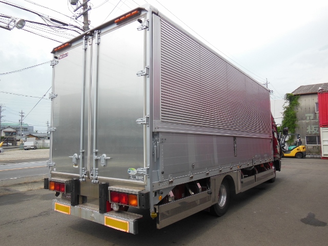 日野　レンジャープロ　ハイルーフ　アルミウィング　ワイド