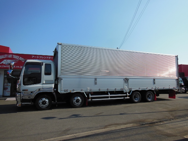 H20　いすゞ　ギガ　アルミウィング　4軸低床