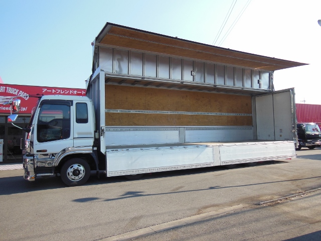 H20　いすゞ　ギガ　アルミウィング　4軸低床