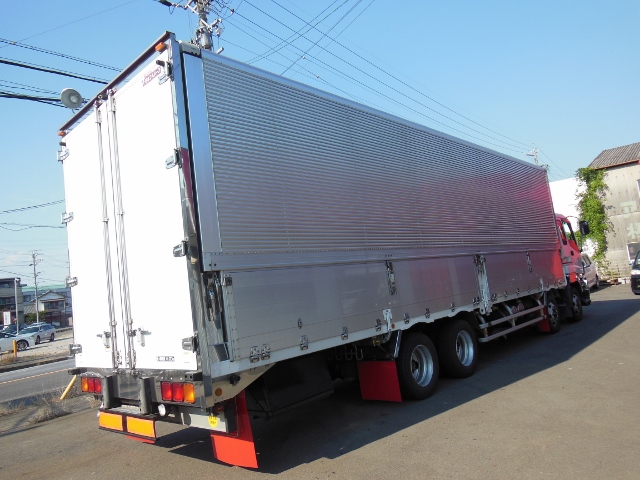 H20　いすゞ　ギガ　アルミウィング　4軸低床