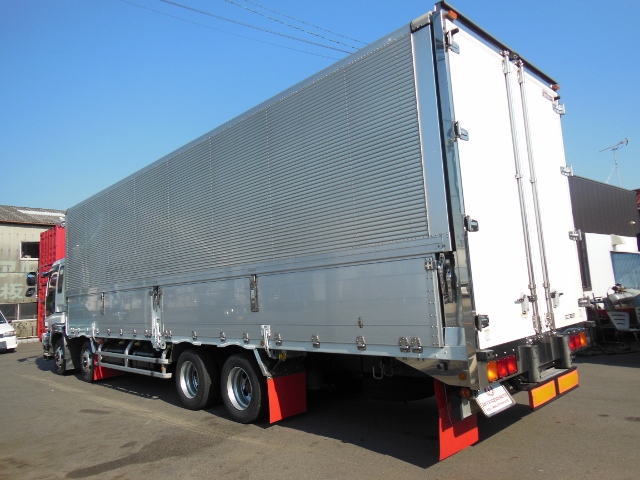 H20　いすゞ　ギガ　アルミウィング　4軸低床