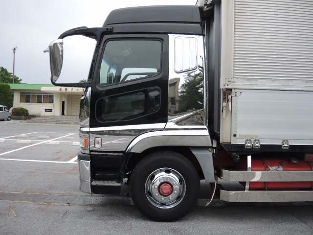 Ｈ１５　三菱　スーパーグレート　アルミウィング　ハイルーフ　中低床