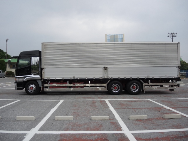 Ｈ１５　三菱　スーパーグレート　アルミウィング　ハイルーフ　中低床