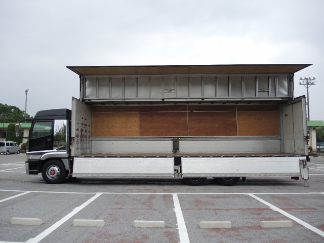 Ｈ１５　三菱　スーパーグレート　アルミウィング　ハイルーフ　中低床