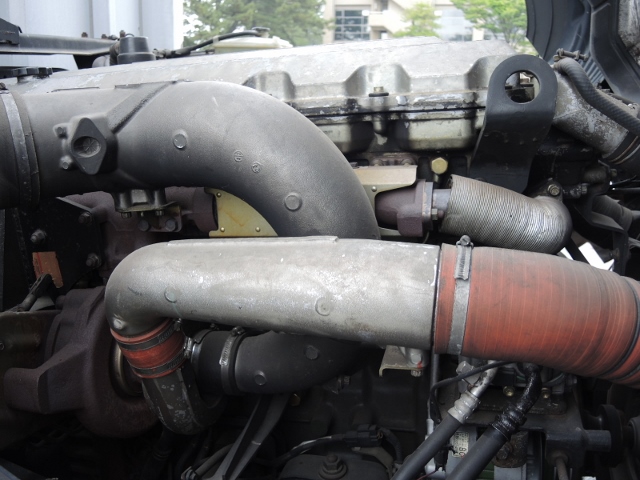 Ｈ１５　三菱　スーパーグレート　アルミウィング　ハイルーフ　中低床