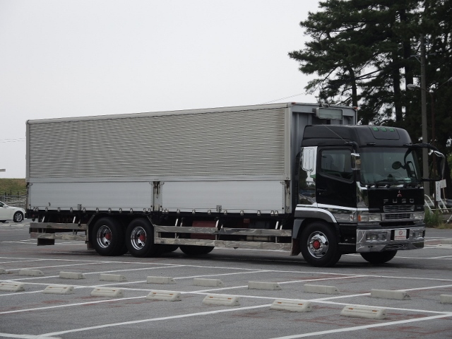 Ｈ１５　三菱　スーパーグレート　アルミウィング　ハイルーフ　中低床