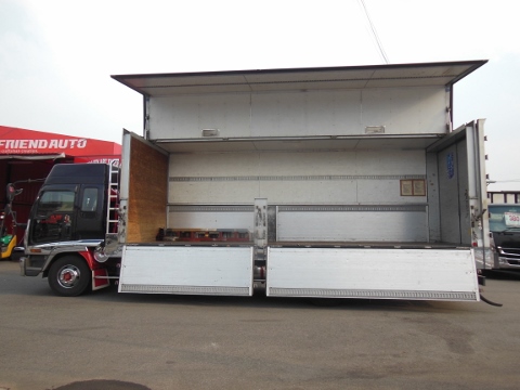 Ｈ１３　いすゞ　フォワード　アルミウィング　ハイルーフ