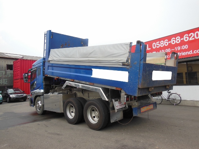 H15 三菱ふそう　スーパーグレート　ダンプ　ハイルーフ