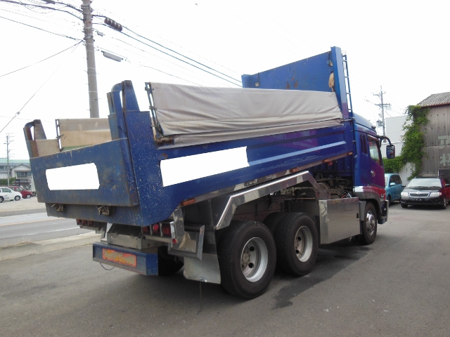 H15 三菱ふそう　スーパーグレート　ダンプ　ハイルーフ