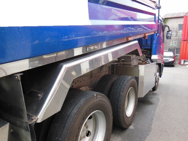 H15 三菱ふそう　スーパーグレート　ダンプ　ハイルーフ