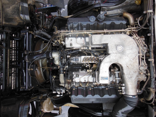 H15 三菱ふそう　スーパーグレート　ダンプ　ハイルーフ