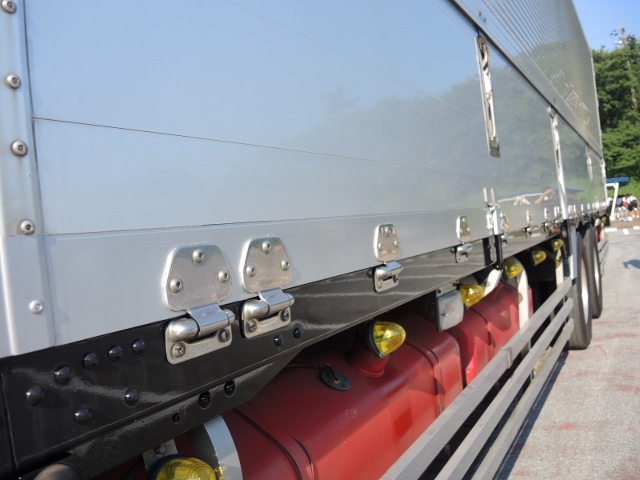 H15 三菱　スーパーグレート　アルミウィング　中低床