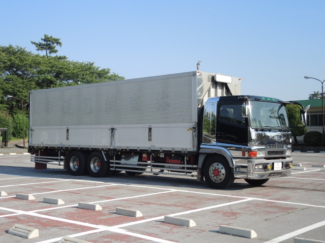 H15 三菱　スーパーグレート　アルミウィング　中低床