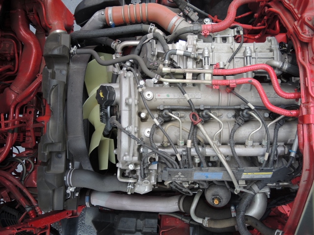 H23　三菱　ブルーテックキャンター　造り平ボデー