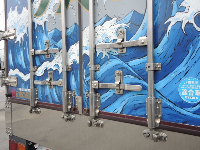 H13　いすゞ　フォワード　アルミウィング　セミワイド