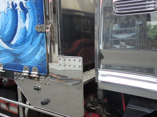 H13　いすゞ　フォワード　アルミウィング　セミワイド