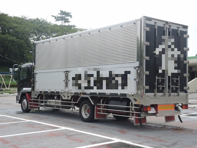 H23　いすゞ　07フォワード　冷凍ウィング　セミワイド　造りボデー
