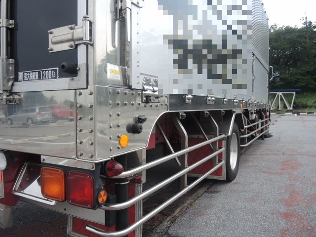 H23　いすゞ　07フォワード　冷凍ウィング　セミワイド　造りボデー